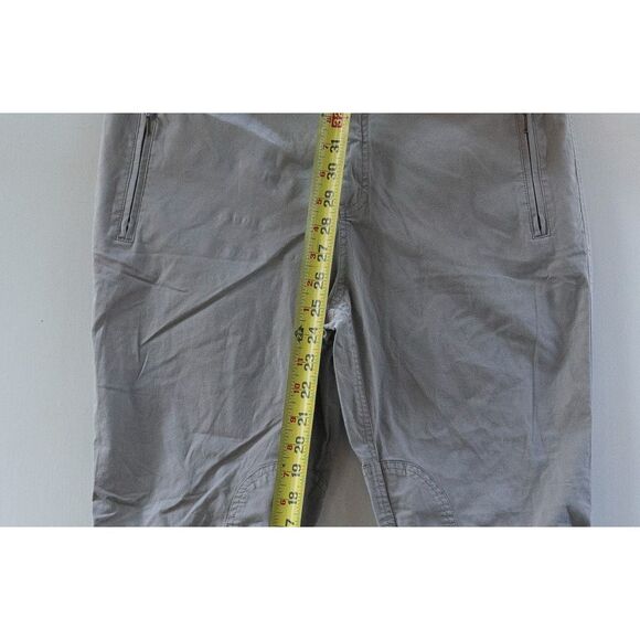 Simply Vera Wang Pant Women Size 10P Beige Zip Pocket Equestrian - Picture 5 of 8